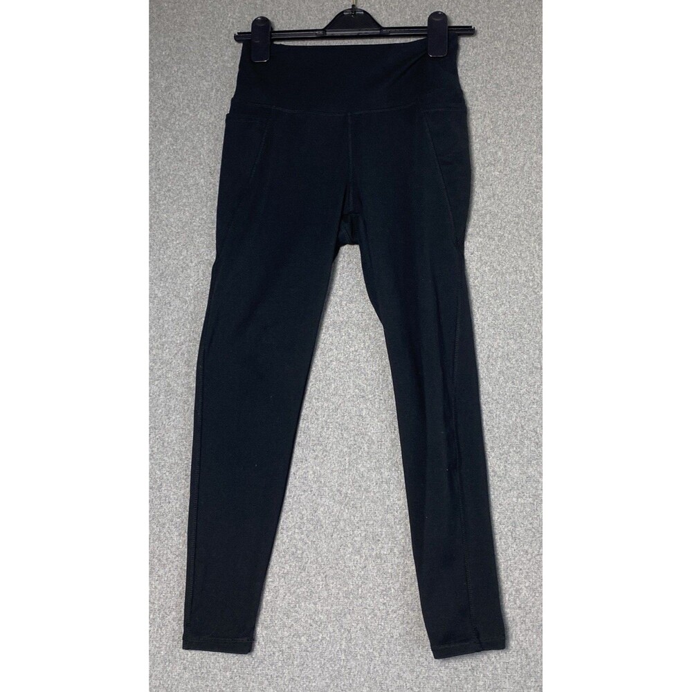 Danskin Black Leggings with Pockets Size M Active Wear Yoga Athleisure Workout